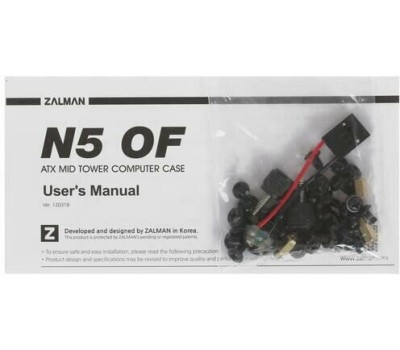 ZALMAN Корпус N5 OF ATX, BLACK, WINDOW, 1x5.25
