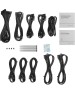 GAMERSTORM Блок питания 650W (Deepcool) PN650M (ATX, 80+ Gold, APFC, 20+4P, 3xPCIe 6+2P, 2хMolex, 8xSATA, 12cm fan) (R-PN650M-FC0B-WGEU)