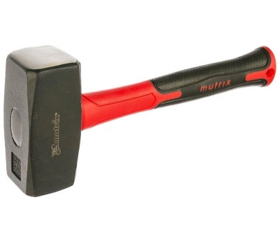 Кувалда MATRIX Кувалда optimal, 2000 г, фибергласовая обрезиненная рукоятка 10956