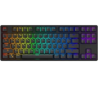 Клавиатура AKKO Клавиатура 5087S, проводная, USB, механическая, черный