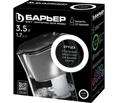 Фильтр-кувшин БАРЬЕР В770Р00 ЭВЕРЕСТ белый XL 3.5л
