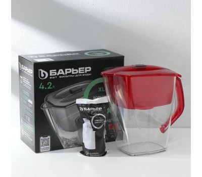 Фильтр-кувшин БАРЬЕР В013Р00 ГРАНД NEO рубин