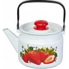 Чайник эмалированный ЛЫСЬВА 27104П2 Чайник эм. 2,0л Сочная клубника