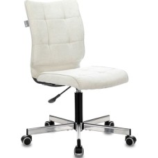 Кресло БЮРОКРАТ Кресло CH-330M молочный Velvet 20 крестовина металл хром
