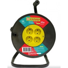 Удлинитель КАЛИБР Удлинитель на катушке УСК-40 (2х0,75)