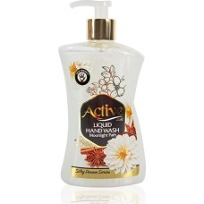 Жидкое мыло ACTIVE Жидкое мыло жемчужное 450 мл. С дозатором. Орхидея и корица (Лунный свет) (511801639)