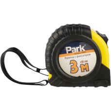 PARK Рулетка с фиксатором ПВХ корпус, 3мх16мм (105972)