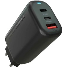 СЗУ MORE CHOICE (4610196409646) NC79 1USB+2Type-C 3.0A PD 65W быстрая зарядка Black
