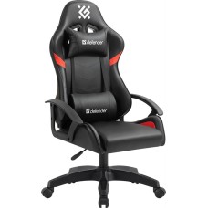 Кресло DEFENDER (64674) SHARM черный/красный, класс 2,PU