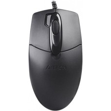 Мышь A4TECH Мышь OP-730D черный оптическая 1200dpi USB 4but