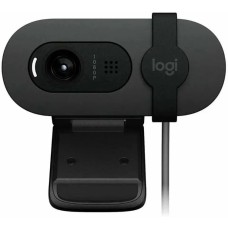 Веб-камера LOGITECH Камера-Web HD Webcam Brio 105 graphite (USB2.0, 2MP, 1920x1080) (960-001590)