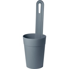 Кашпо HOMVER Tarragon подвесное D120мм, 1,3л (серый) 221616635/01