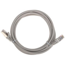 REXANT Патч-корд F/UTP, CAT 5e, RJ45-RJ45, 26AWG, LSZH, серый, 2м