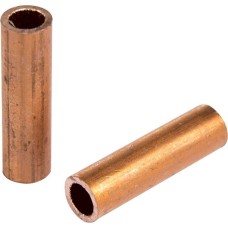 REXANT Гильза медная ГМ 25-8 (25мм² - Ø8мм) (в упак. 5 шт.)