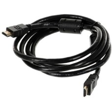 NINGBO Кабель аудио-видео HDMI (m) - HDMI (m), 1.8м, GOLD, ф/фильтр, черный [hdmi-1.8m-mg(ver1.4)]