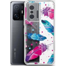 BORASCO Чехол (клип-кейс) ArtWorks, для Xiaomi 11T/11T Pro, прозрачный/рисунок [51551]