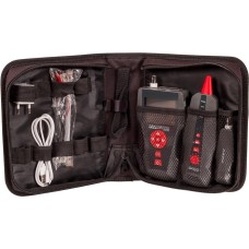 LANMASTER Кабельный тестер LAN-PRO-L/TPK-POE оранжевый, черный