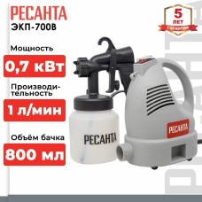 РЕСАНТА Краскопульт ЭКП-700В [75/17/2]