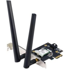 ASUS Адаптер беспроводной связи (Wi-Fi) PCE-AXE5400 WiFi 6E Bluetooth 5.2 2402+2402+574Mbps 6GHz/5GHz/2.4GHz (90IG07I0-ME0B10)
