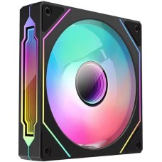 BLOODY Вентилятор CF-12 LCD 120мм, 4-pin, 1800об/мин, 11 - 32 дБ, ARGB, черный, Ret [cf-12-argb120-bk]