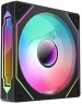 BLOODY Вентилятор CF-12 LCD 120мм, 4-pin, 1800об/мин, 11 - 32 дБ, ARGB, черный, Ret [cf-12-argb120-bk]