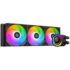 ID-COOLING Система водяного охлаждения FX360 TD, LCD, 4-pin, ARGB, 120мм, черный, retail