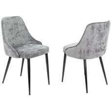 БЮРОКРАТ Комплект стульев CH-K3_2, 2шт, на ножках, ткань, серый [ch-k3_1/lt19_2]