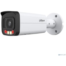 DAHUA DH-IPC-HFW2249TLP-S-LED-0280B-PRO Уличная цилиндрическая IP-видеокамера WizColor 2Мп, 1/2.9” CMOS, объектив 2.8мм, видеоаналитика, микрофон, LED 50м, IP67, металл