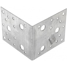 СИБРТЕХ Крепежный уголок 1.7 мм, КU 105 x 105 x 90 мм 46406