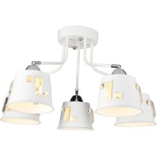 HIPER Люстра Grums H188-5, 5 х 60 Вт, белый