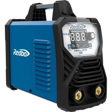 REDBO MMA-200 Аппарат сварочный инверторный (20-200А; 20.8-28В, 9кВт, 1.6-5 мм;дисплей, LIFT TIG)