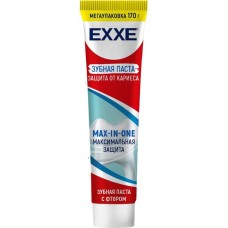 Зубная паста MASTER FRESH С0008364 EXXE Зубная паста Максимальная защита от кариеса Max-in-one, 170г