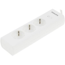 PHILIPS Сетевой фильтр CHP2135WA/51 2м (3 розетки) белый (коробка)