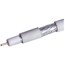 NETON Кабель коаксиальный CCS 109L RG-6 75Om PVC внутренний 100м белый