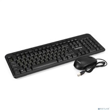 Exegate EX298903RUS Комплект ExeGate Professional Standard Combo MK150 (клавиатура мультимедийная влагозащищенная 116кл. + мышь оптическая 1200dpi, 3 кнопки и колесо прокрутки, длина кабелей 1,5м; USB