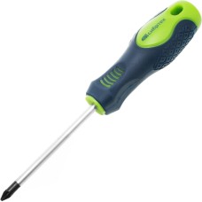 СИБРТЕХ Отвертка, PZ1 х 80 мм, CrV, двухкомпонентная рукоятка 11877