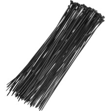 СИБРТЕХ Хомуты, 370 x 3.6 мм, пластиковые, черные, 100 шт 45562