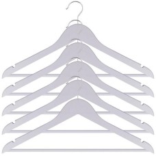 MULTIDOM Вешалка-плечики. Размер 44-46. Набор 5шт.(белый цв.) GE26-116
