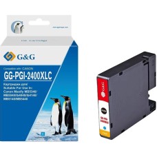 G&G Картридж струйный GG-PGI-2400XLC PGI-2400XL C голубой (20.4мл) для Canon Maxify iB4040/iB4140/МВ5040/MB5140/МВ5340/MB5440
