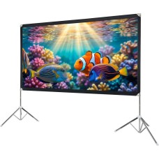 LUMIEN Экран Sky View LSV-100102, 233х134 см, 16:9, напольный серебристый