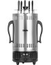 Электрошашлычница BBK BBQ601T н.сталь/черный