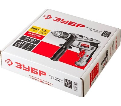 Дрель ЗУБР ДУ-550 ЭР 550Вт