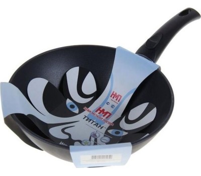 Сковорода НЕВА МЕТАЛЛ ПОСУДА ПК 3126W а/пр Вок 26 съемн. руч.