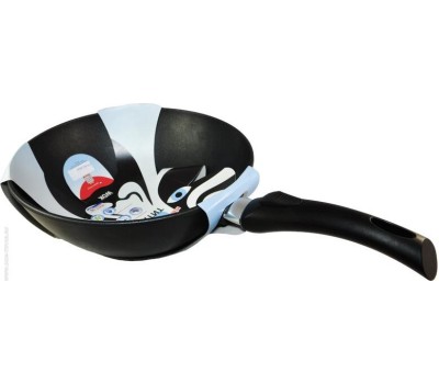 Сковорода НЕВА МЕТАЛЛ ПОСУДА ПК 3126W а/пр Вок 26 съемн. руч.