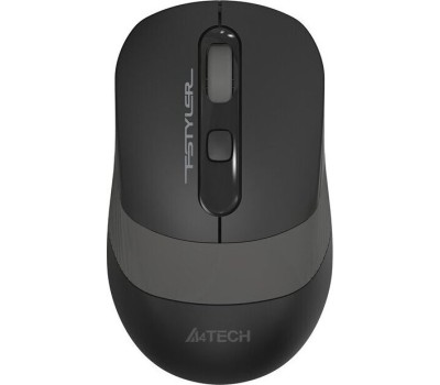 Мышь A4TECH Fstyler FG10 черный/серый оптическая (2000dpi) беспроводная USB