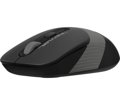 Мышь A4TECH Fstyler FG10 черный/серый оптическая (2000dpi) беспроводная USB