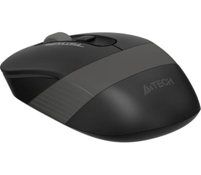 Мышь A4TECH Fstyler FG10 черный/серый оптическая (2000dpi) беспроводная USB