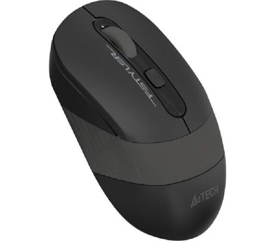 Мышь A4TECH Fstyler FG10 черный/серый оптическая (2000dpi) беспроводная USB