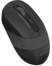 Мышь A4TECH Fstyler FG10 черный/серый оптическая (2000dpi) беспроводная USB
