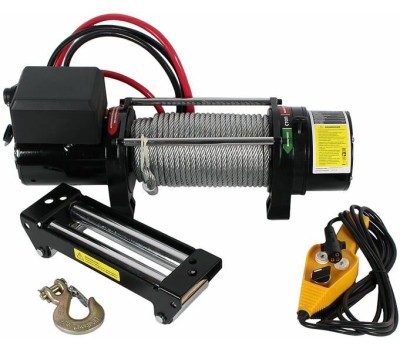 Лебедка автомобильная DENZEL Лебедка автомобильная электрическая LB- 3000, 3,6 т, 3,4 кВт, 12 В 52023